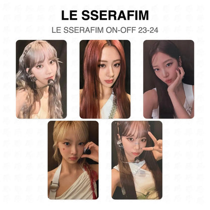 LE SSERAFIM ON-OFF 23-24 Official Photocard