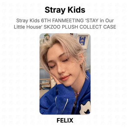 Stray Kids 6TH FANMEETING ‘STAY in Our Little House’ SKZOO PLUSH COLLECT CASE Official Photocard