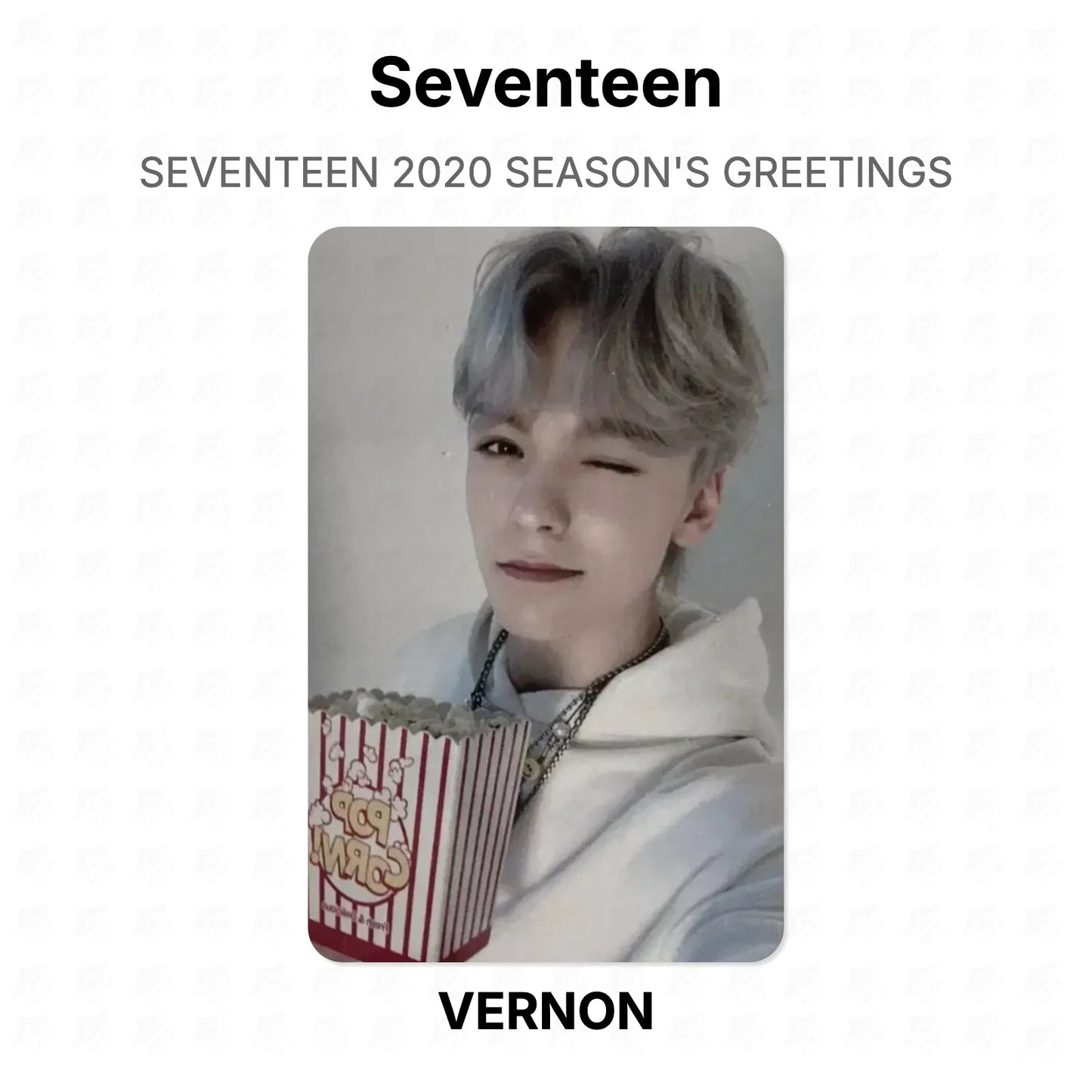 Seventeen 2020 SEASON'S GREETINGS Official Photocard