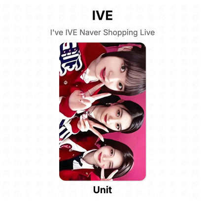 IVE I've IVE Naver Shopping Live Official Photocard