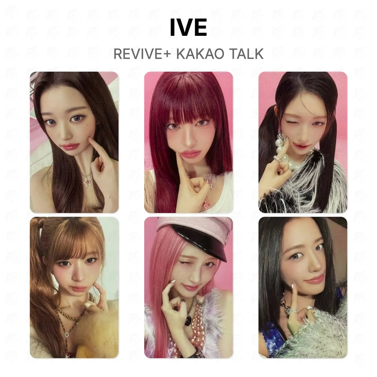 IVE REVIVE+ KAKAO TALK Official Photocard