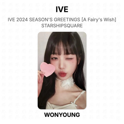IVE 2024 SEASON'S GREETINGS [A Fairy's Wish] STARSHIPSQUARE Official Photocard