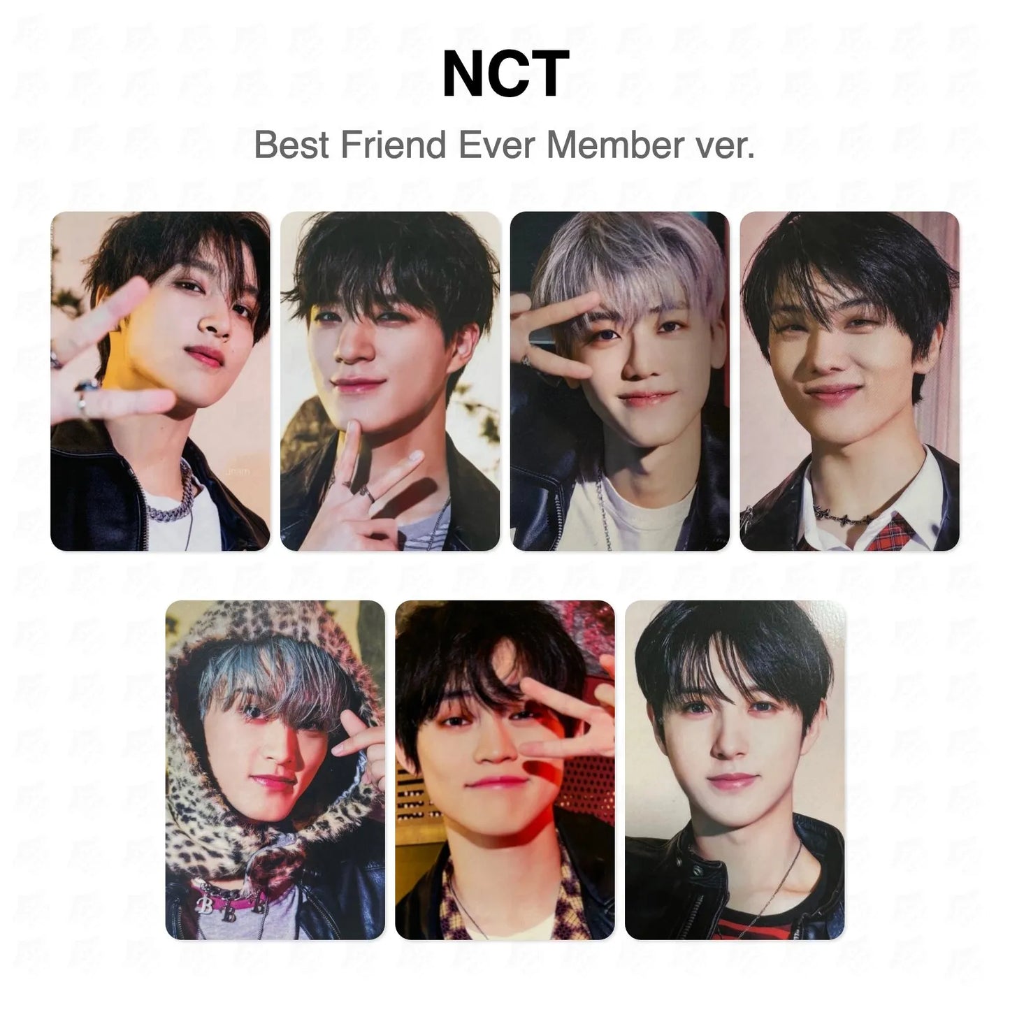 NCT Best Friend Ever Member ver. Official Photocard