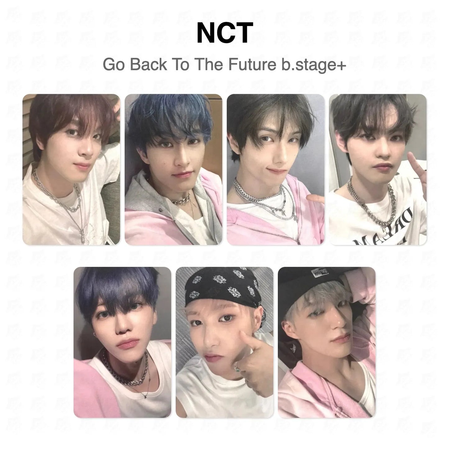 NCT Go Back To The Future b.stage+ Official Photocard