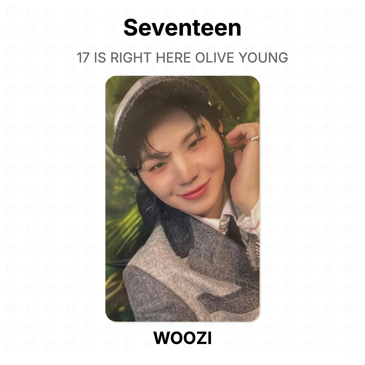 Seventeen 17 IS RIGHT HERE OLIVE YOUNG Official Photocard