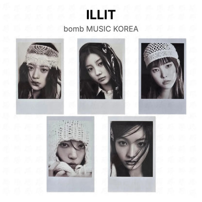 ILLIT bomb MUSIC KOREA Official Photocard