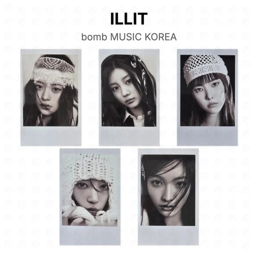 ILLIT bomb MUSIC KOREA Official Photocard