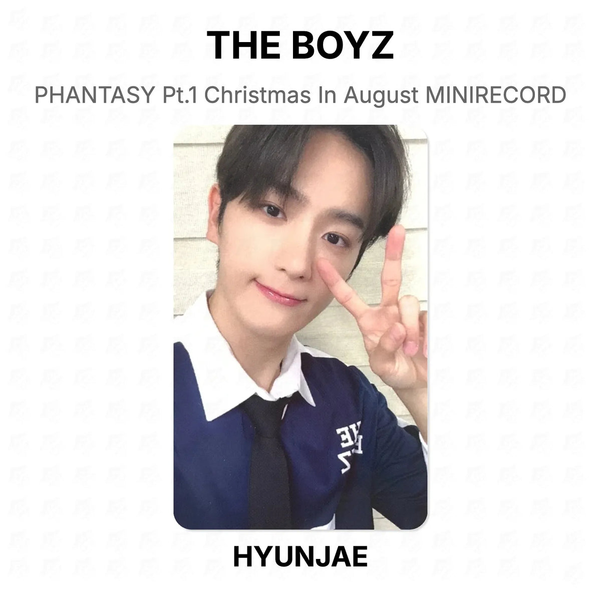 THE BOYZ PHANTASY Pt.1 Christmas In August MINIRECORD Official Photocard