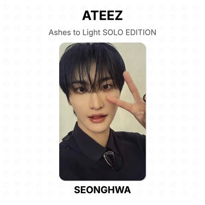 ATEEZ Ashes to Light SOLO EDITION Official Photocard