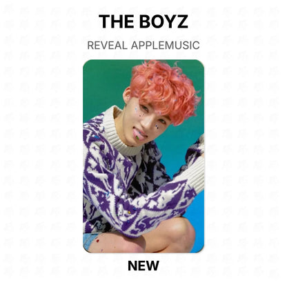 THE BOYZ REVEAL APPLEMUSIC Official Photocard