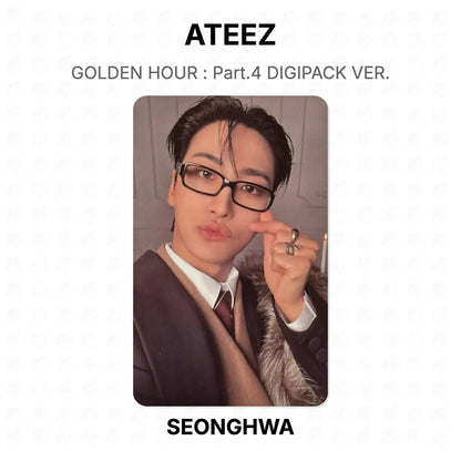 ATEEZ GOLDEN HOUR : Part.4 DIGIPACK VER. Official Photocard