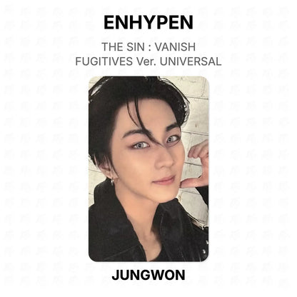ENHYPEN THE SIN : VANISH FUGITIVES Ver. UNIVERSAL Official Photocard