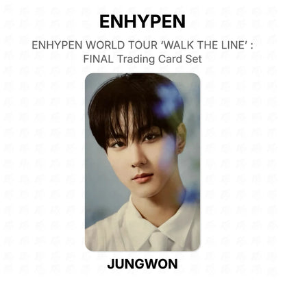 ENHYPEN WORLD TOUR ‘WALK THE LINE’ : FINAL Trading Card Set Official Photocard