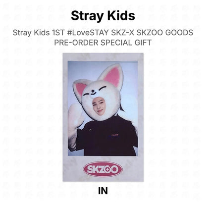 Stray Kids 1ST #LoveSTAY SKZ-X SKZOO GOODS PRE-ORDER SPECIAL GIFT Official Photocard