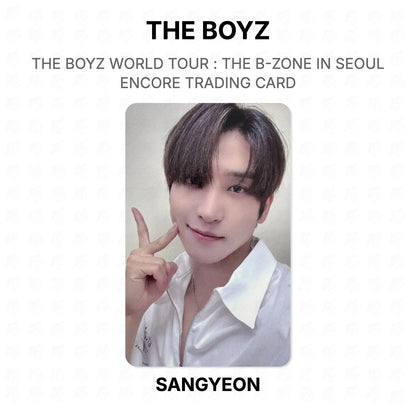 THE BOYZ WORLD TOUR : THE B-ZONE IN SEOUL ENCORE TRADING CARD Official Photocard