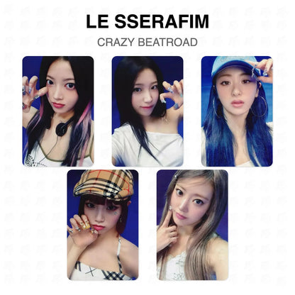 LE SSERAFIM CRAZY BEATROAD Official Photocard