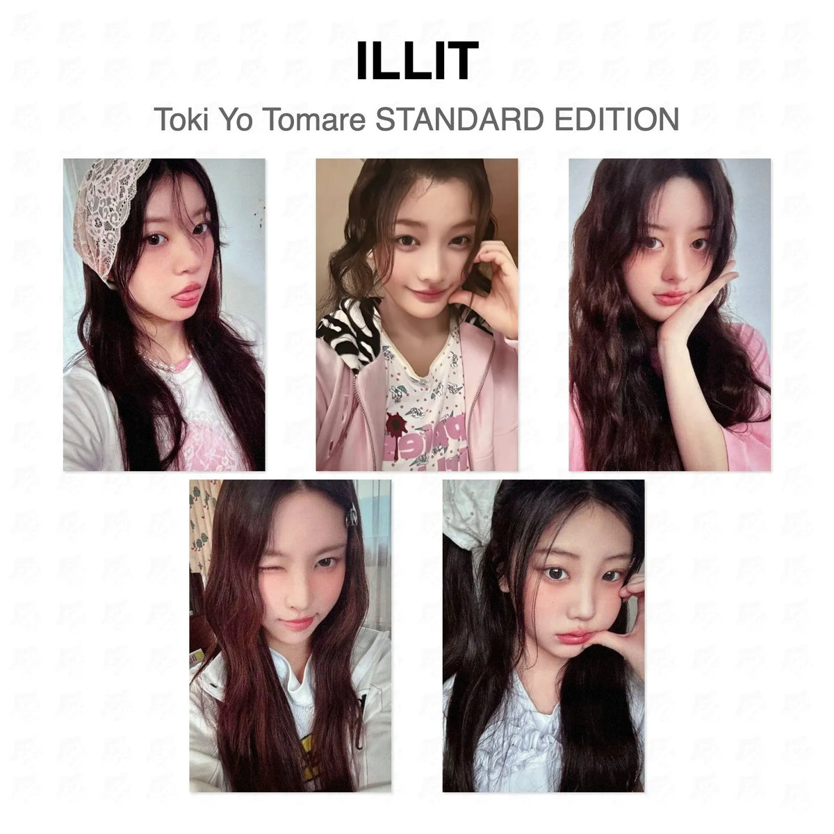ILLIT Toki Yo Tomare STANDARD EDITION Official Photocard