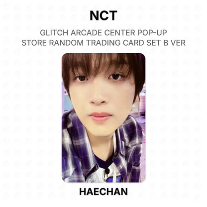 NCT GLITCH ARCADE CENTER POP-UP STORE RANDOM TRADING CARD SET B VER Official Photocard