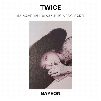 TWICE IM NAYEON I'M Ver. BUSINESS CARD Official Photocard