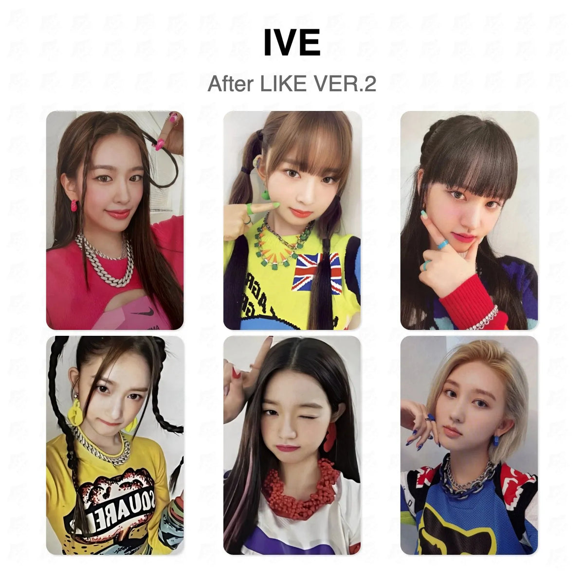 IVE After LIKE VER.2 Official Photocard