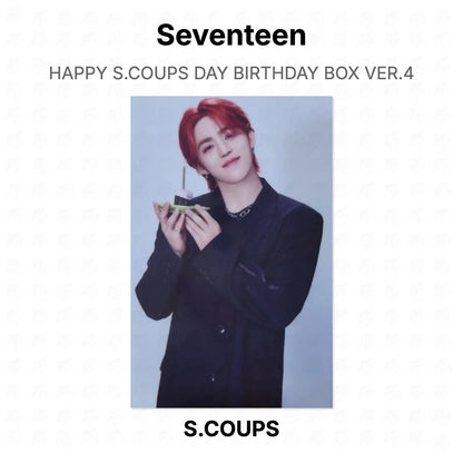 Seventeen HAPPY S.COUPS DAY BIRTHDAY BOX VER.4 Official Photocard