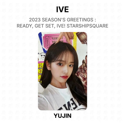 IVE 2023 SEASON'S GREETINGS : READY, GET SET, IVE! STARSHIPSQUARE Official Photocard