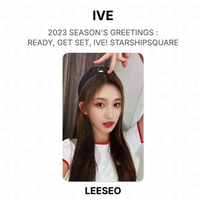 IVE 2023 SEASON'S GREETINGS : READY, GET SET, IVE! STARSHIPSQUARE Official Photocard