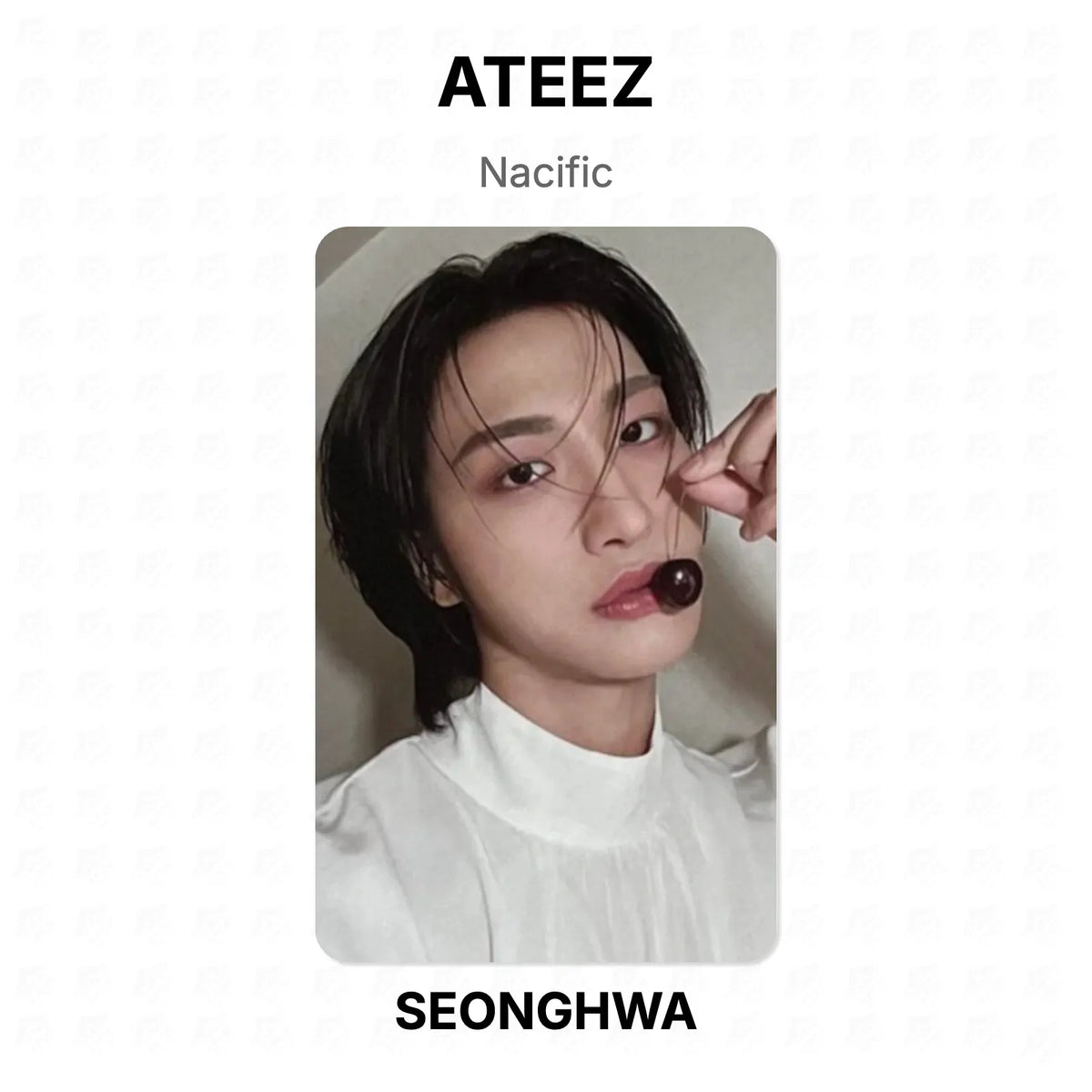 ATEEZ Nacific Official Photocard