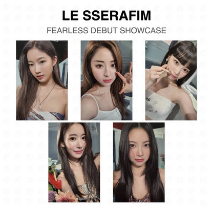 LE SSERAFIM FEARLESS DEBUT SHOWCASE Official Photocard
