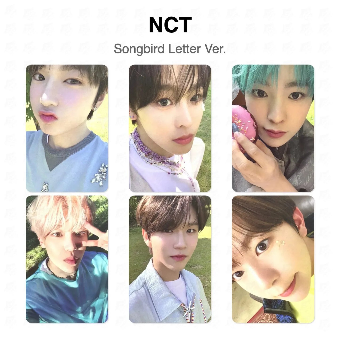 NCT Songbird Letter Ver. Official Photocard