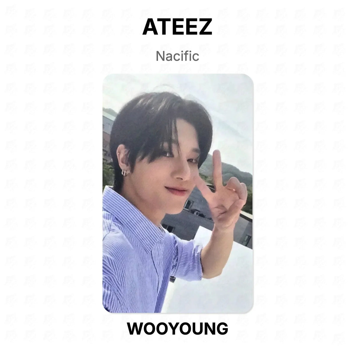 ATEEZ Nacific Official Photocard