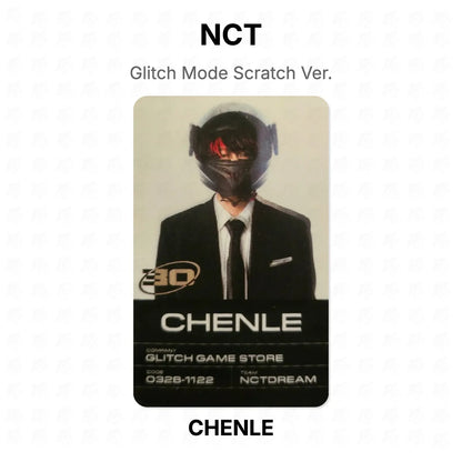 NCT Glitch Mode Scratch Ver. Official Photocard