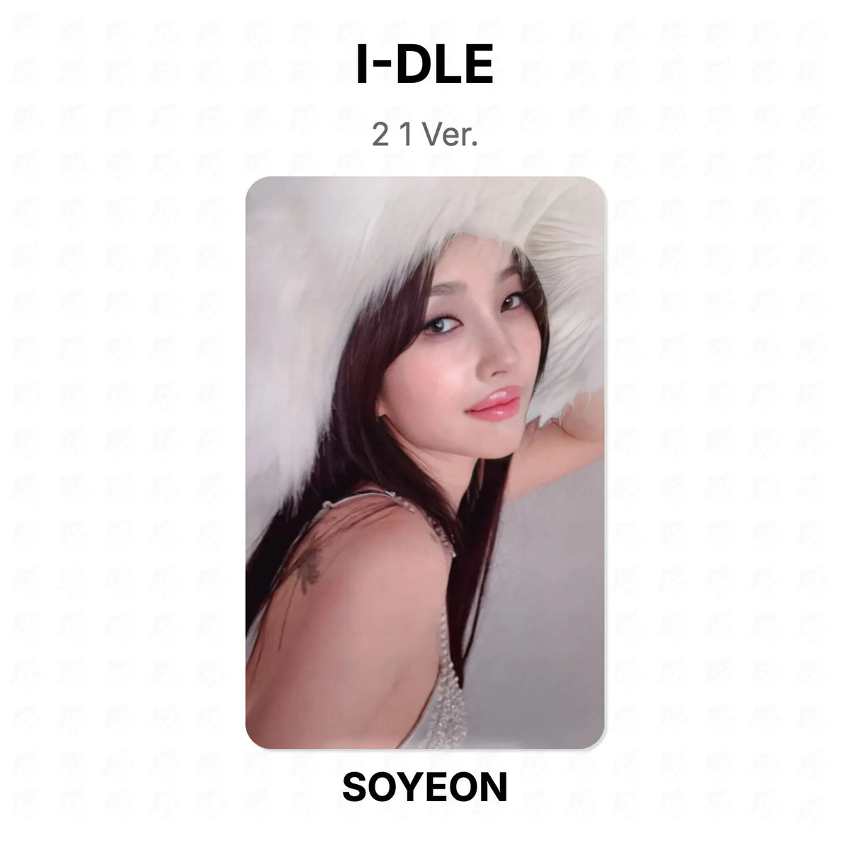 I-DLE 2 1 Ver. Official Photocard