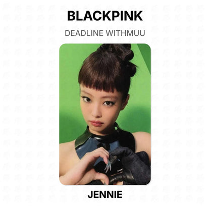 BLACKPINK DEADLINE WITHMUU Official Photocard