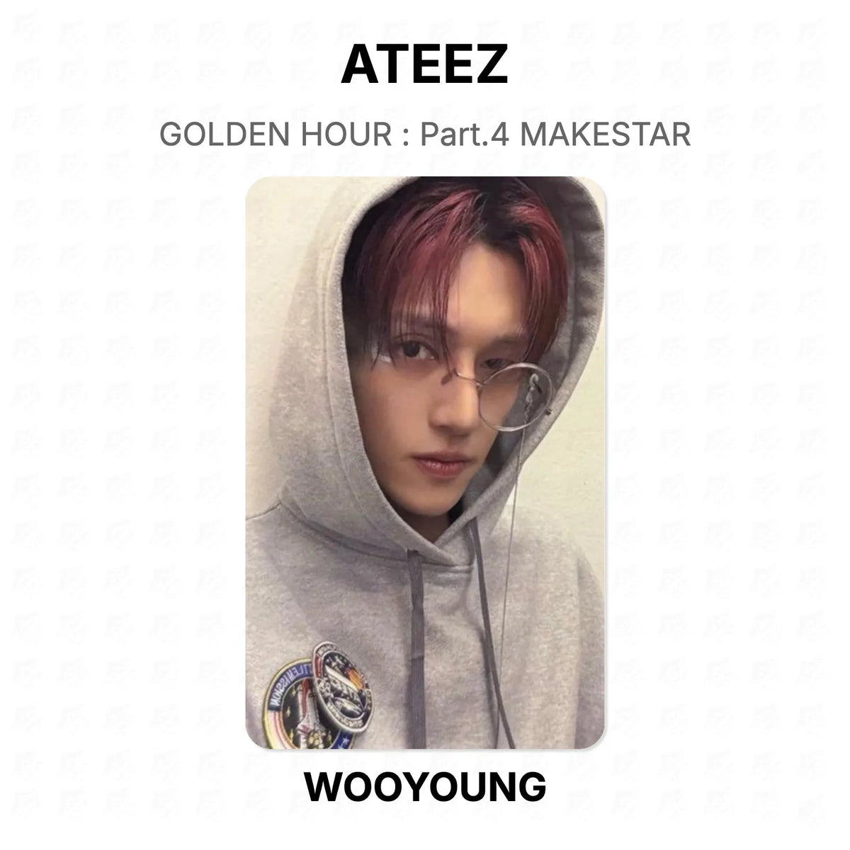 ATEEZ GOLDEN HOUR : Part.4 MAKESTAR Official Photocard