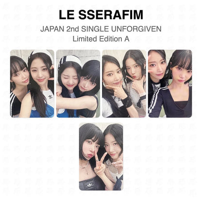 LE SSERAFIM JAPAN 2nd SINGLE UNFORGIVEN Limited Edition A Official Photocard