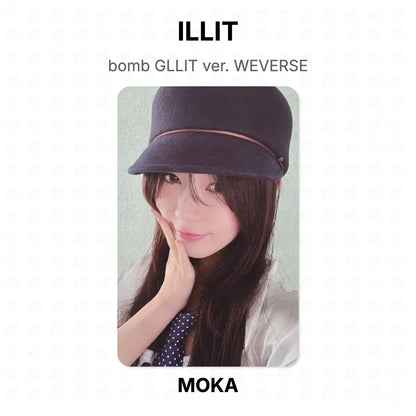 ILLIT bomb GLLIT ver. WEVERSE Official Photocard
