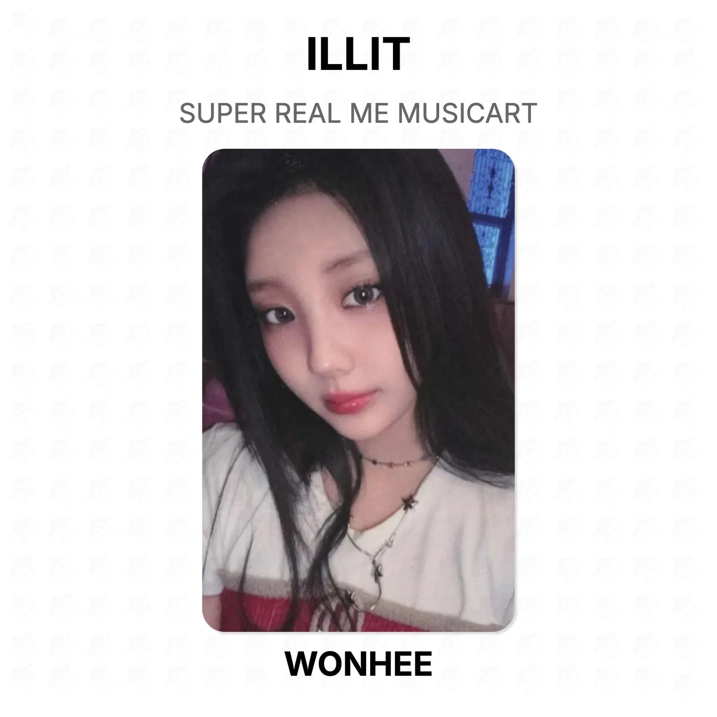 ILLIT SUPER REAL ME MUSICART Official Photocard