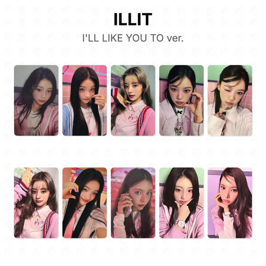 ILLIT I'LL LIKE YOU TO ver. Official Photocard
