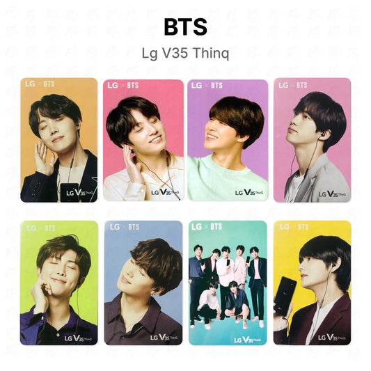 BTS Lg V35 Thinq photocard oficial