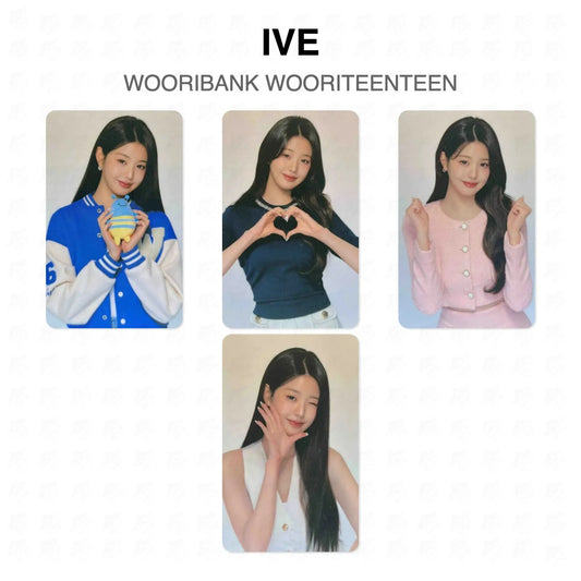 IVE WOORIBANK WOORITEENTEEN Official Photocard