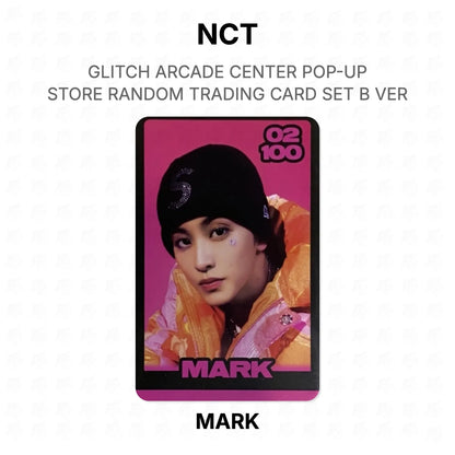 NCT GLITCH ARCADE CENTER POP-UP STORE RANDOM TRADING CARD SET B VER Official Photocard