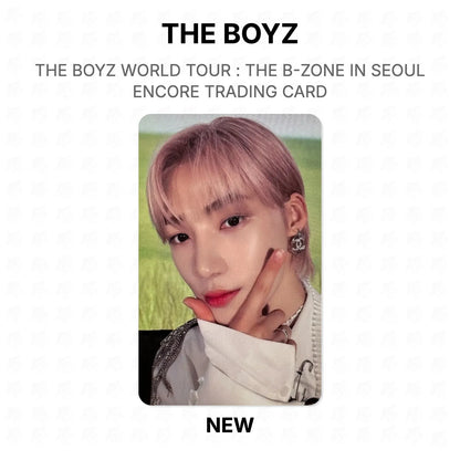 THE BOYZ WORLD TOUR : THE B-ZONE IN SEOUL ENCORE TRADING CARD Official Photocard