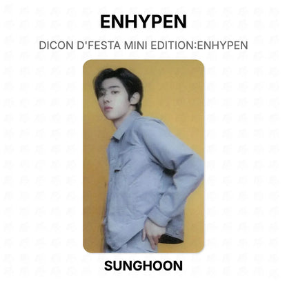 ENHYPEN DICON D'FESTA MINI EDITION:ENHYPEN Official Photocard