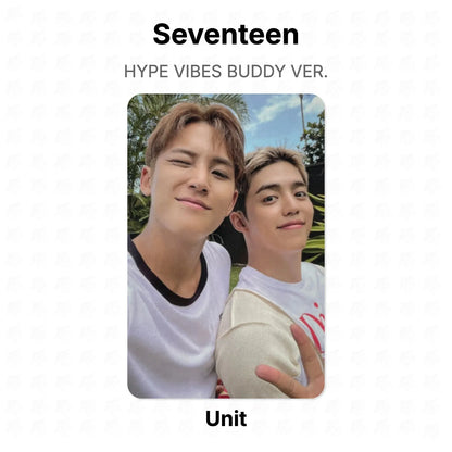 Seventeen HYPE VIBES BUDDY VER. Official Photocard