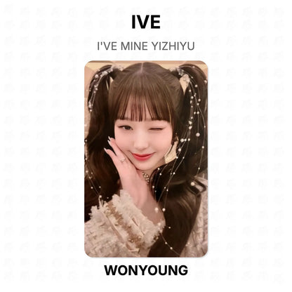IVE I'VE MINE YIZHIYU Official Photocard
