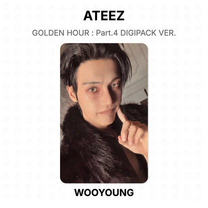 ATEEZ GOLDEN HOUR : Part.4 DIGIPACK VER. Official Photocard