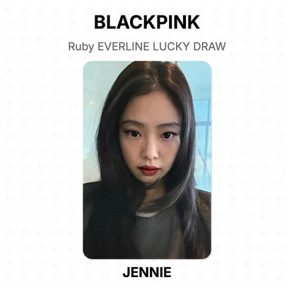 BLACKPINK Ruby EVERLINE LUCKY DRAW Official Photocard