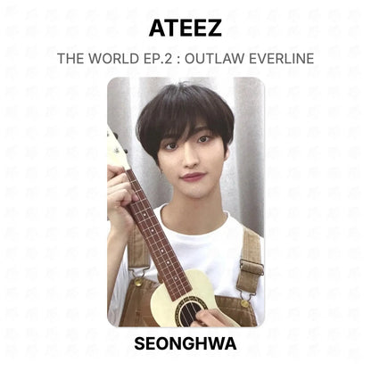 ATEEZ THE WORLD EP.2 : OUTLAW EVERLINE Official Photocard