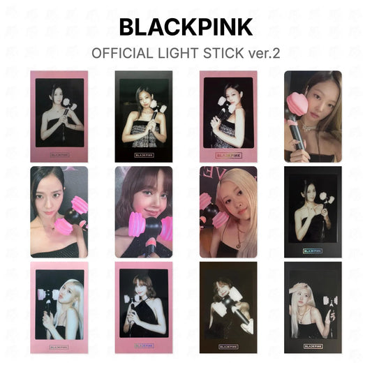 BLACKPINK OFFICIAL LIGHT STICK ver.2 Official Photocard